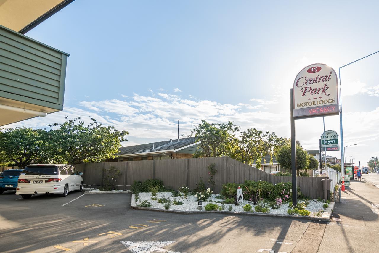 Central Park Motor Lodge Christchurch Eksteriør billede