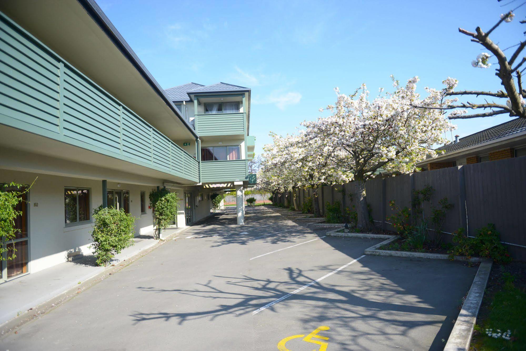 Central Park Motor Lodge Christchurch Eksteriør billede