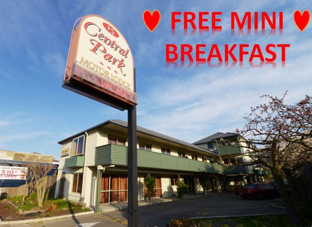 Central Park Motor Lodge Christchurch Eksteriør billede